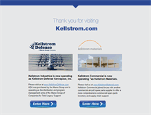 Tablet Screenshot of kellstrom.com